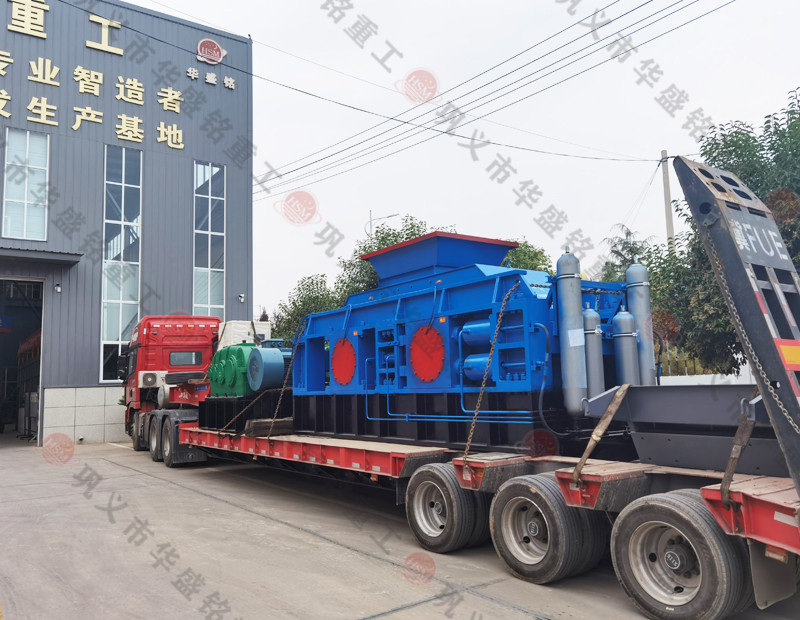 云鼎_云鼎（中国）2PGY1212对辊破碎机机成功发往洛阳